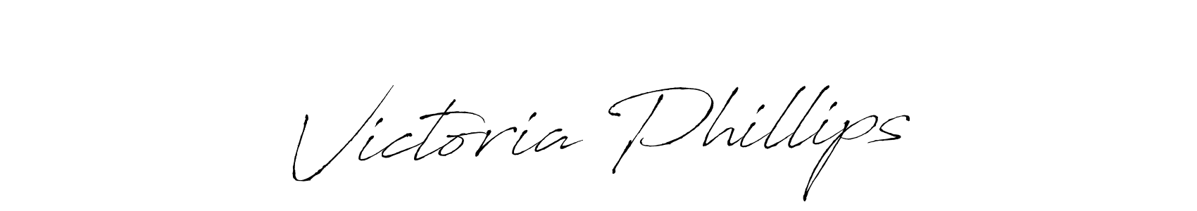 You should practise on your own different ways (Antro_Vectra) to write your name (Victoria Phillips) in signature. don't let someone else do it for you. Victoria Phillips signature style 6 images and pictures png