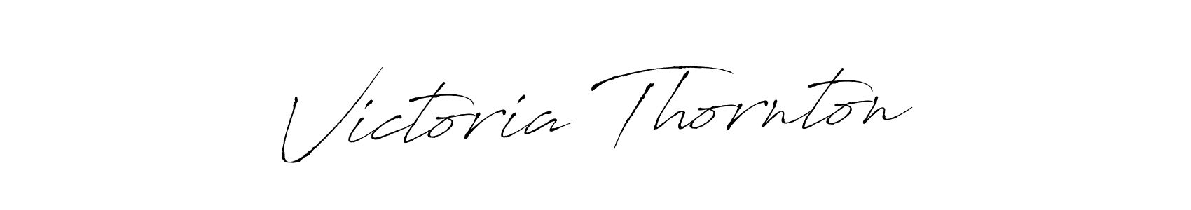 Use a signature maker to create a handwritten signature online. With this signature software, you can design (Antro_Vectra) your own signature for name Victoria Thornton. Victoria Thornton signature style 6 images and pictures png