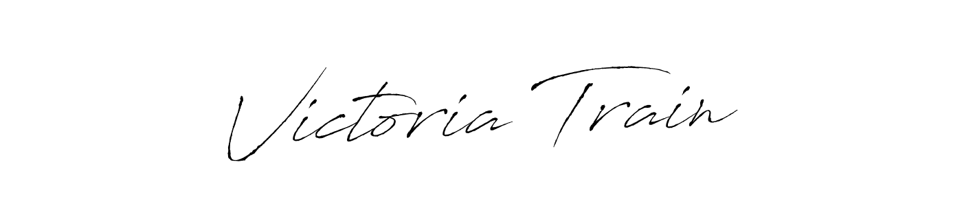 How to make Victoria Train signature? Antro_Vectra is a professional autograph style. Create handwritten signature for Victoria Train name. Victoria Train signature style 6 images and pictures png