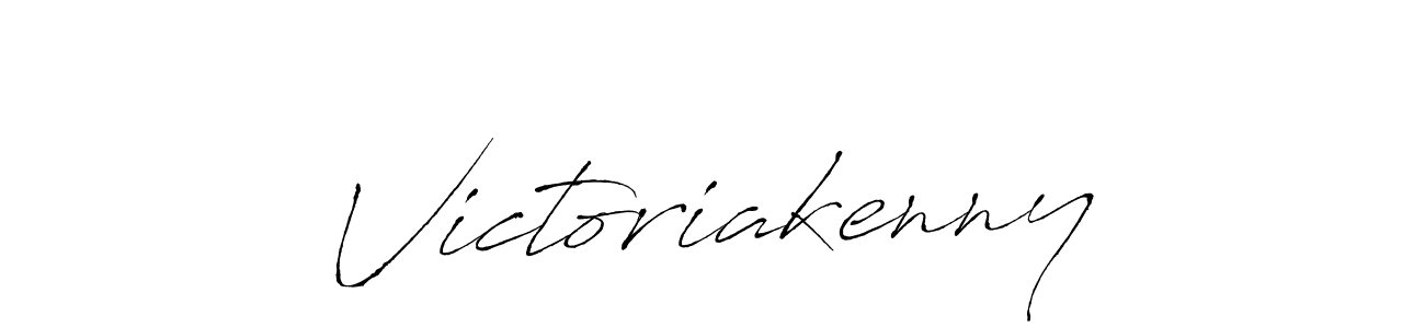 You should practise on your own different ways (Antro_Vectra) to write your name (Victoriakenny) in signature. don't let someone else do it for you. Victoriakenny signature style 6 images and pictures png