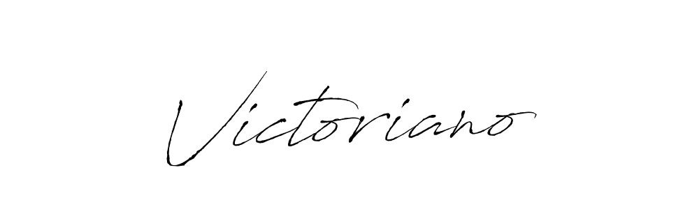 You should practise on your own different ways (Antro_Vectra) to write your name (Victoriano) in signature. don't let someone else do it for you. Victoriano signature style 6 images and pictures png