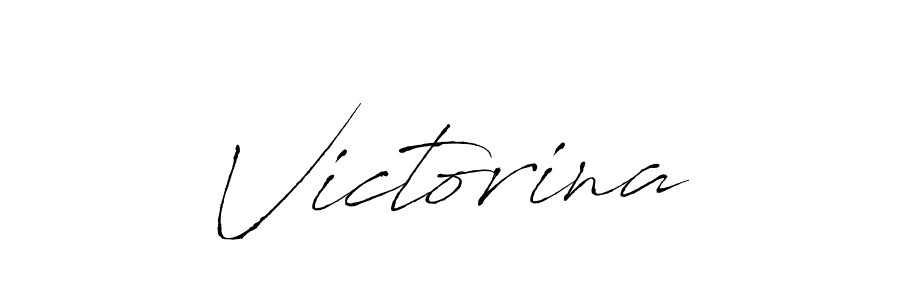 Design your own signature with our free online signature maker. With this signature software, you can create a handwritten (Antro_Vectra) signature for name Victorina. Victorina signature style 6 images and pictures png