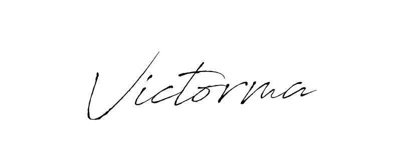 Create a beautiful signature design for name Victorma. With this signature (Antro_Vectra) fonts, you can make a handwritten signature for free. Victorma signature style 6 images and pictures png