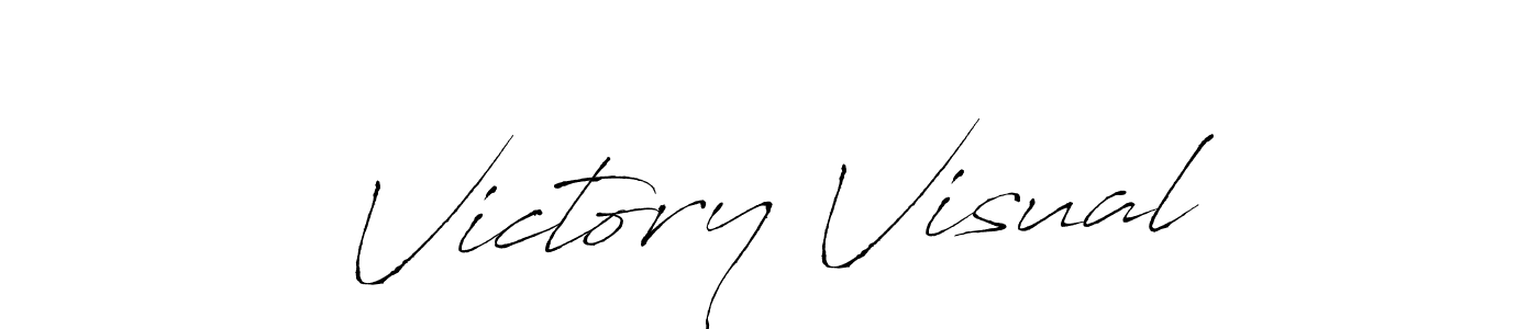Make a beautiful signature design for name Victory Visual. With this signature (Antro_Vectra) style, you can create a handwritten signature for free. Victory Visual signature style 6 images and pictures png