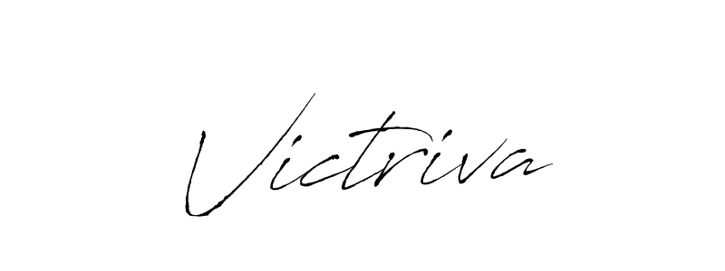 Also we have Victriva name is the best signature style. Create professional handwritten signature collection using Antro_Vectra autograph style. Victriva signature style 6 images and pictures png