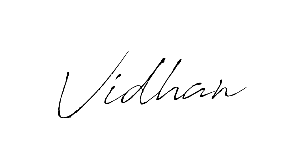 The best way (Antro_Vectra) to make a short signature is to pick only two or three words in your name. The name Vidhan include a total of six letters. For converting this name. Vidhan signature style 6 images and pictures png