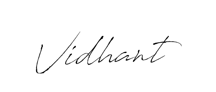 Also You can easily find your signature by using the search form. We will create Vidhant name handwritten signature images for you free of cost using Antro_Vectra sign style. Vidhant signature style 6 images and pictures png