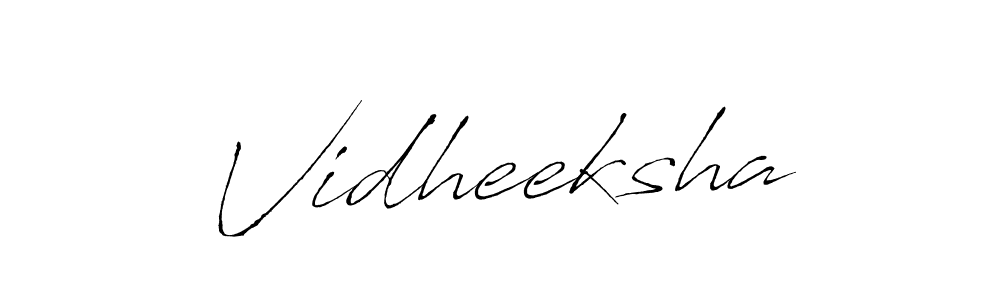 Once you've used our free online signature maker to create your best signature Antro_Vectra style, it's time to enjoy all of the benefits that Vidheeksha name signing documents. Vidheeksha signature style 6 images and pictures png