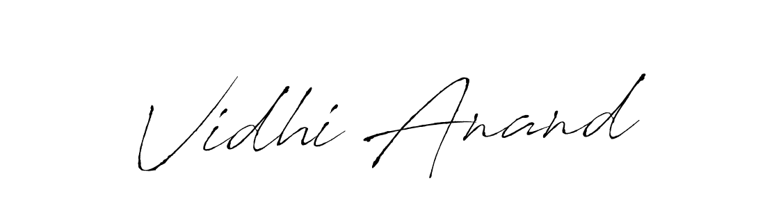 How to Draw Vidhi Anand signature style? Antro_Vectra is a latest design signature styles for name Vidhi Anand. Vidhi Anand signature style 6 images and pictures png