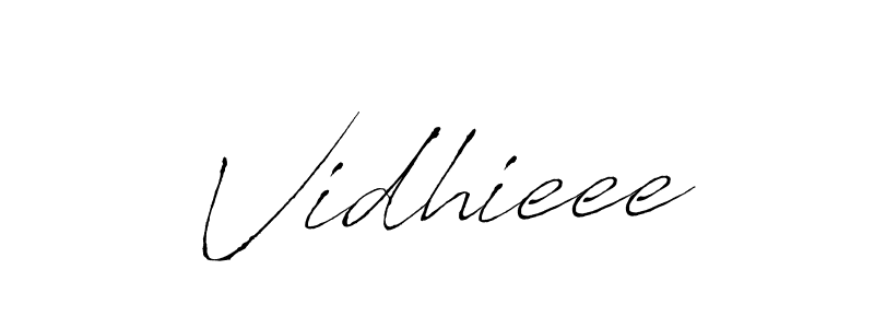 It looks lik you need a new signature style for name Vidhieee. Design unique handwritten (Antro_Vectra) signature with our free signature maker in just a few clicks. Vidhieee signature style 6 images and pictures png