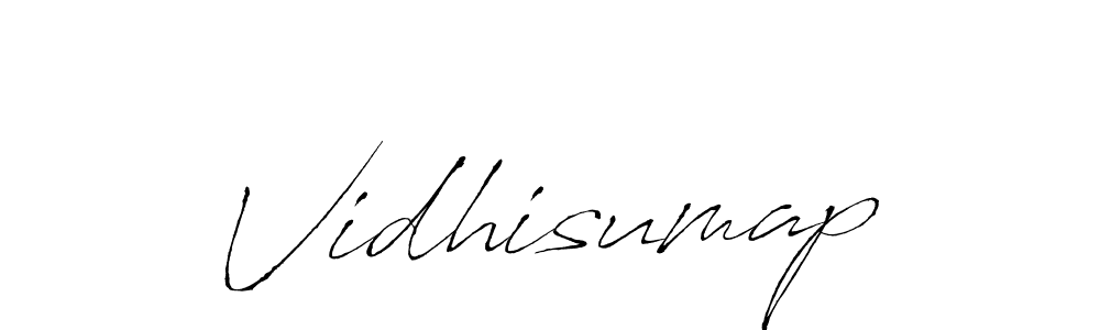 Also we have Vidhisumap name is the best signature style. Create professional handwritten signature collection using Antro_Vectra autograph style. Vidhisumap signature style 6 images and pictures png