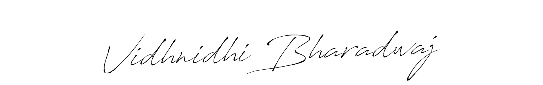 Make a short Vidhnidhi Bharadwaj signature style. Manage your documents anywhere anytime using Antro_Vectra. Create and add eSignatures, submit forms, share and send files easily. Vidhnidhi Bharadwaj signature style 6 images and pictures png