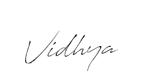 Make a beautiful signature design for name Vidhya. Use this online signature maker to create a handwritten signature for free. Vidhya signature style 6 images and pictures png