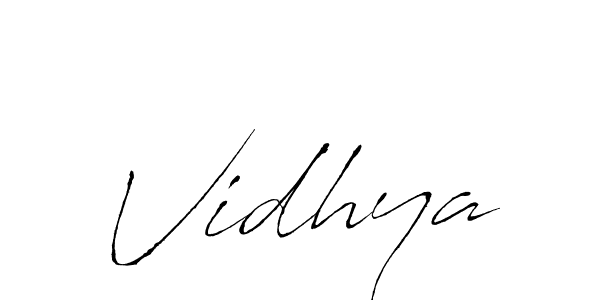 Make a beautiful signature design for name Vidhya. Use this online signature maker to create a handwritten signature for free. Vidhya signature style 6 images and pictures png