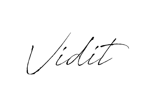 How to make Vidit name signature. Use Antro_Vectra style for creating short signs online. This is the latest handwritten sign. Vidit signature style 6 images and pictures png