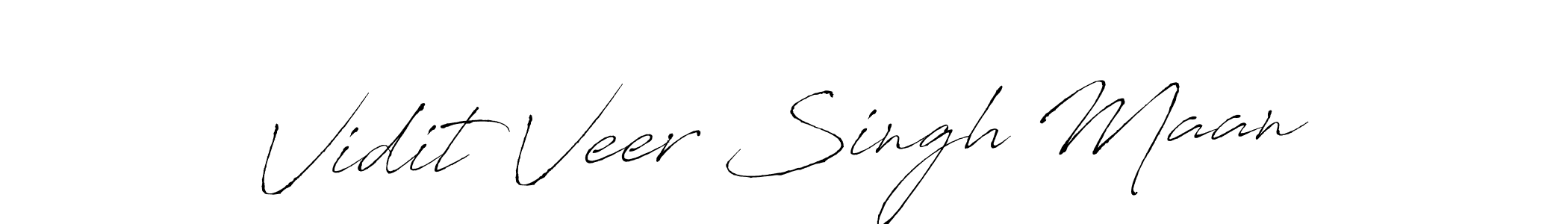 Also You can easily find your signature by using the search form. We will create Vidit Veer Singh Maan name handwritten signature images for you free of cost using Antro_Vectra sign style. Vidit Veer Singh Maan signature style 6 images and pictures png