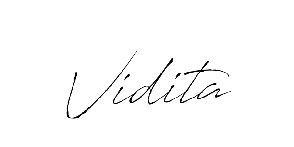 Also You can easily find your signature by using the search form. We will create Vidita name handwritten signature images for you free of cost using Antro_Vectra sign style. Vidita signature style 6 images and pictures png