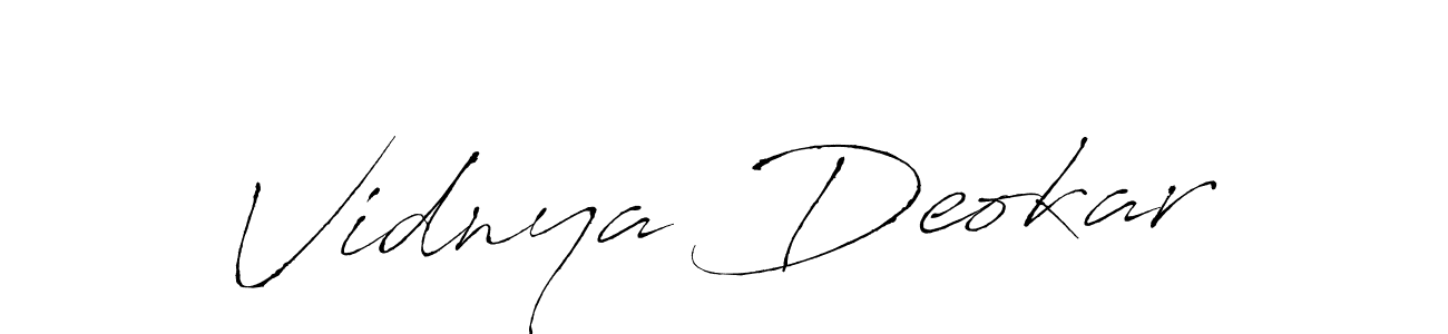 Once you've used our free online signature maker to create your best signature Antro_Vectra style, it's time to enjoy all of the benefits that Vidnya Deokar name signing documents. Vidnya Deokar signature style 6 images and pictures png