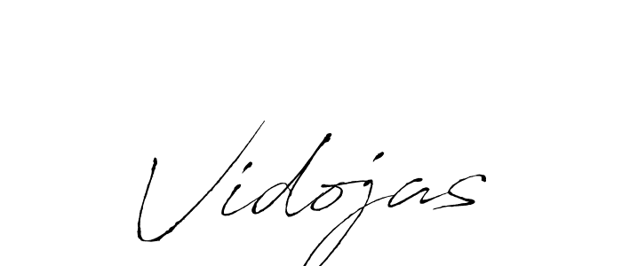 Create a beautiful signature design for name Vidojas. With this signature (Antro_Vectra) fonts, you can make a handwritten signature for free. Vidojas signature style 6 images and pictures png