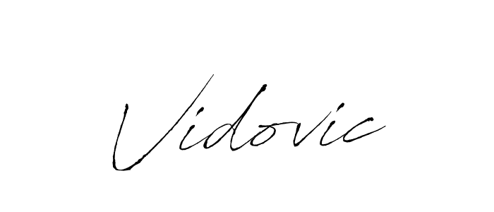 if you are searching for the best signature style for your name Vidovic. so please give up your signature search. here we have designed multiple signature styles  using Antro_Vectra. Vidovic signature style 6 images and pictures png