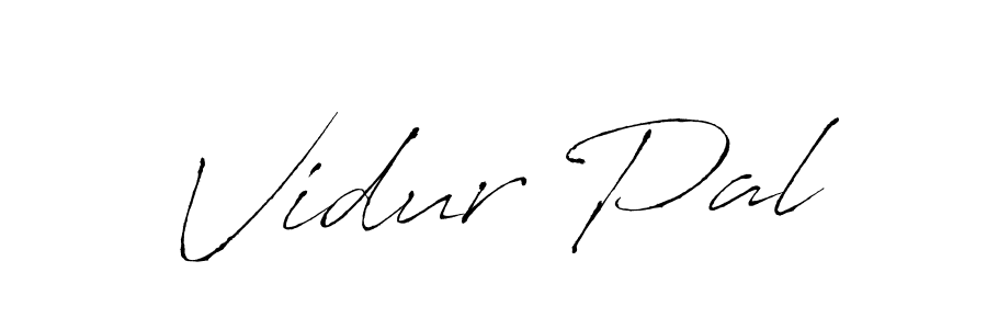 The best way (Antro_Vectra) to make a short signature is to pick only two or three words in your name. The name Vidur Pal include a total of six letters. For converting this name. Vidur Pal signature style 6 images and pictures png