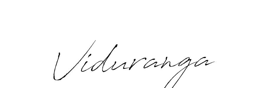 Viduranga stylish signature style. Best Handwritten Sign (Antro_Vectra) for my name. Handwritten Signature Collection Ideas for my name Viduranga. Viduranga signature style 6 images and pictures png