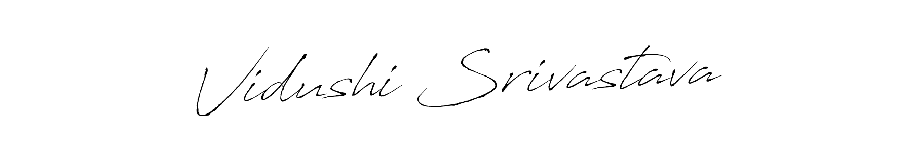 Use a signature maker to create a handwritten signature online. With this signature software, you can design (Antro_Vectra) your own signature for name Vidushi Srivastava. Vidushi Srivastava signature style 6 images and pictures png