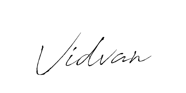 Antro_Vectra is a professional signature style that is perfect for those who want to add a touch of class to their signature. It is also a great choice for those who want to make their signature more unique. Get Vidvan name to fancy signature for free. Vidvan signature style 6 images and pictures png