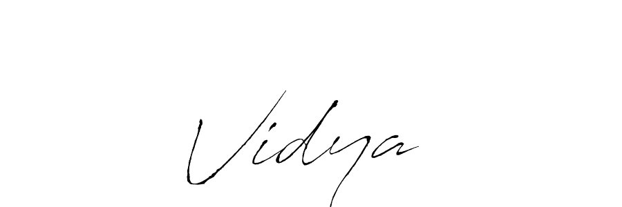 Antro_Vectra is a professional signature style that is perfect for those who want to add a touch of class to their signature. It is also a great choice for those who want to make their signature more unique. Get Vidya ♡ name to fancy signature for free. Vidya ♡ signature style 6 images and pictures png