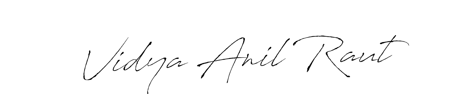 It looks lik you need a new signature style for name Vidya Anil Raut. Design unique handwritten (Antro_Vectra) signature with our free signature maker in just a few clicks. Vidya Anil Raut signature style 6 images and pictures png
