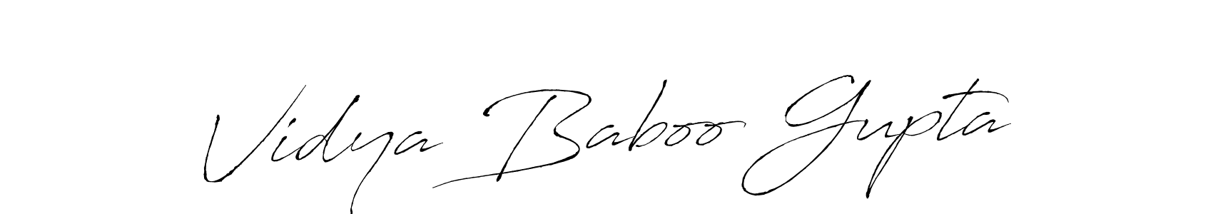 See photos of Vidya Baboo Gupta official signature by Spectra . Check more albums & portfolios. Read reviews & check more about Antro_Vectra font. Vidya Baboo Gupta signature style 6 images and pictures png