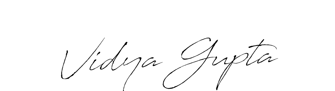 You can use this online signature creator to create a handwritten signature for the name Vidya Gupta. This is the best online autograph maker. Vidya Gupta signature style 6 images and pictures png