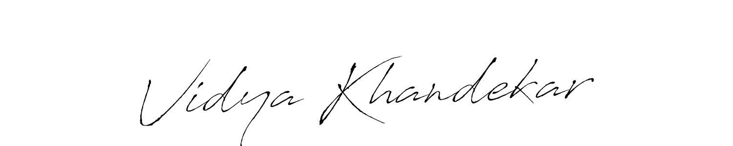 You can use this online signature creator to create a handwritten signature for the name Vidya Khandekar. This is the best online autograph maker. Vidya Khandekar signature style 6 images and pictures png