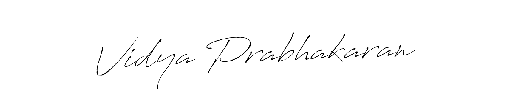You should practise on your own different ways (Antro_Vectra) to write your name (Vidya Prabhakaran) in signature. don't let someone else do it for you. Vidya Prabhakaran signature style 6 images and pictures png