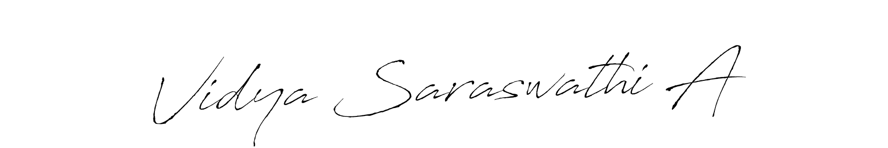 Make a short Vidya Saraswathi A signature style. Manage your documents anywhere anytime using Antro_Vectra. Create and add eSignatures, submit forms, share and send files easily. Vidya Saraswathi A signature style 6 images and pictures png