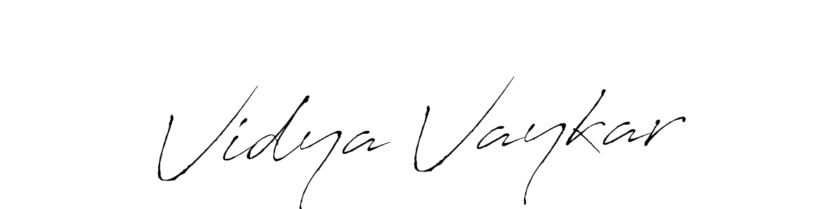 if you are searching for the best signature style for your name Vidya Vaykar. so please give up your signature search. here we have designed multiple signature styles  using Antro_Vectra. Vidya Vaykar signature style 6 images and pictures png