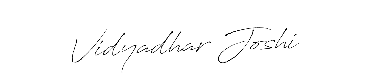 if you are searching for the best signature style for your name Vidyadhar Joshi. so please give up your signature search. here we have designed multiple signature styles  using Antro_Vectra. Vidyadhar Joshi signature style 6 images and pictures png