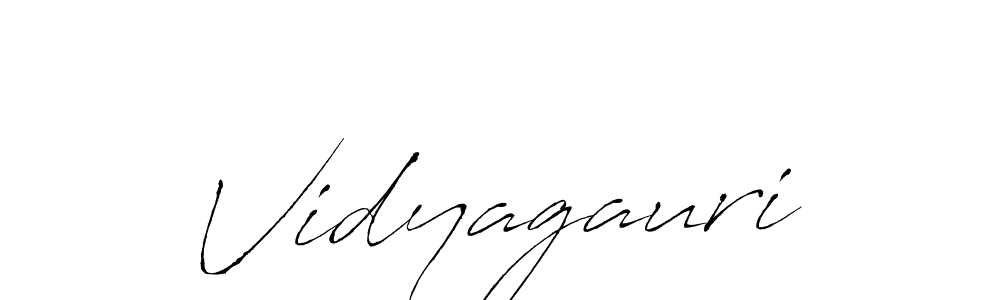 It looks lik you need a new signature style for name Vidyagauri. Design unique handwritten (Antro_Vectra) signature with our free signature maker in just a few clicks. Vidyagauri signature style 6 images and pictures png