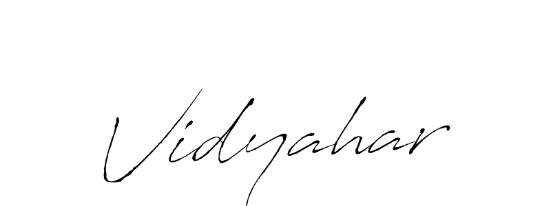 How to make Vidyahar name signature. Use Antro_Vectra style for creating short signs online. This is the latest handwritten sign. Vidyahar signature style 6 images and pictures png