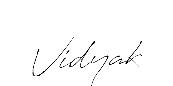 Also You can easily find your signature by using the search form. We will create Vidyak name handwritten signature images for you free of cost using Antro_Vectra sign style. Vidyak signature style 6 images and pictures png