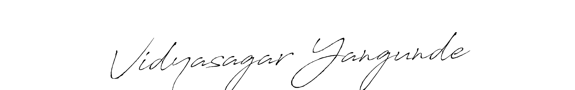This is the best signature style for the Vidyasagar Yangunde name. Also you like these signature font (Antro_Vectra). Mix name signature. Vidyasagar Yangunde signature style 6 images and pictures png