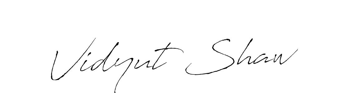 Also You can easily find your signature by using the search form. We will create Vidyut Shaw name handwritten signature images for you free of cost using Antro_Vectra sign style. Vidyut Shaw signature style 6 images and pictures png