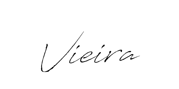Create a beautiful signature design for name Vieira. With this signature (Antro_Vectra) fonts, you can make a handwritten signature for free. Vieira signature style 6 images and pictures png
