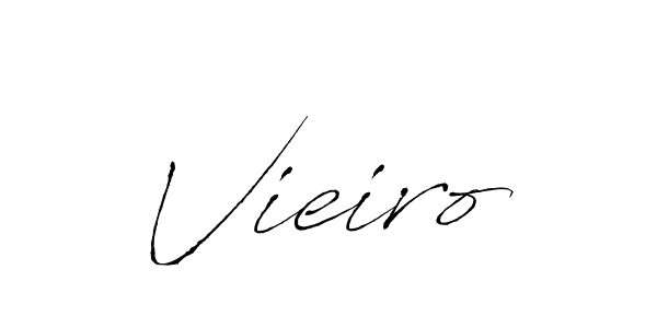 Vieiro stylish signature style. Best Handwritten Sign (Antro_Vectra) for my name. Handwritten Signature Collection Ideas for my name Vieiro. Vieiro signature style 6 images and pictures png