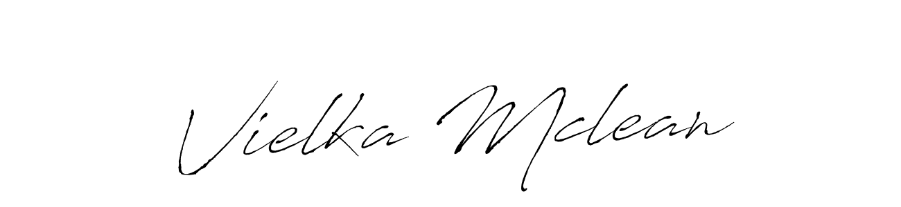 You can use this online signature creator to create a handwritten signature for the name Vielka Mclean. This is the best online autograph maker. Vielka Mclean signature style 6 images and pictures png
