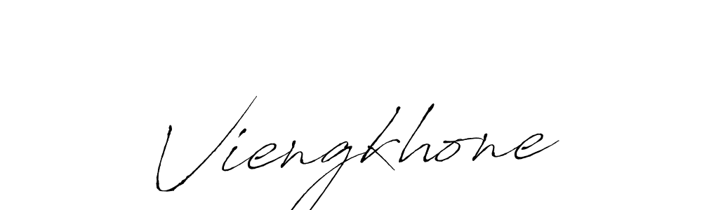It looks lik you need a new signature style for name Viengkhone. Design unique handwritten (Antro_Vectra) signature with our free signature maker in just a few clicks. Viengkhone signature style 6 images and pictures png