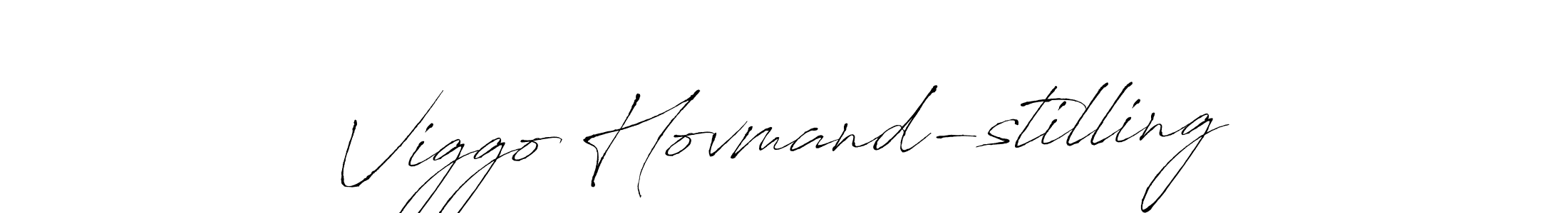 How to make Viggo Hovmand-stilling signature? Antro_Vectra is a professional autograph style. Create handwritten signature for Viggo Hovmand-stilling name. Viggo Hovmand-stilling signature style 6 images and pictures png