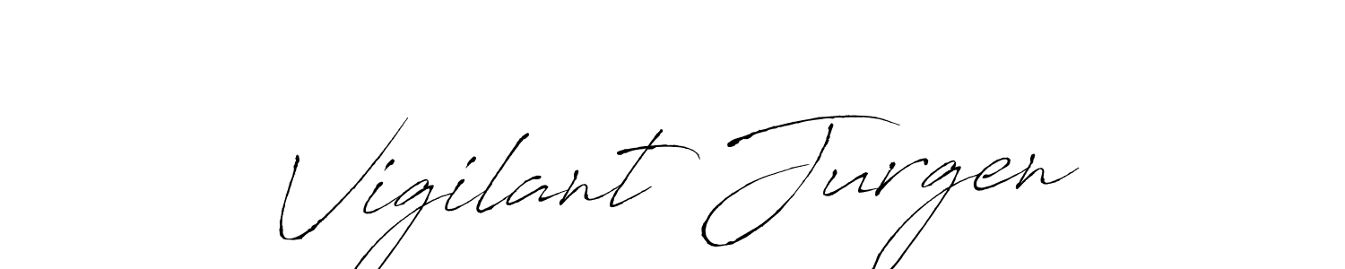 Also You can easily find your signature by using the search form. We will create Vigilant Jurgen name handwritten signature images for you free of cost using Antro_Vectra sign style. Vigilant Jurgen signature style 6 images and pictures png