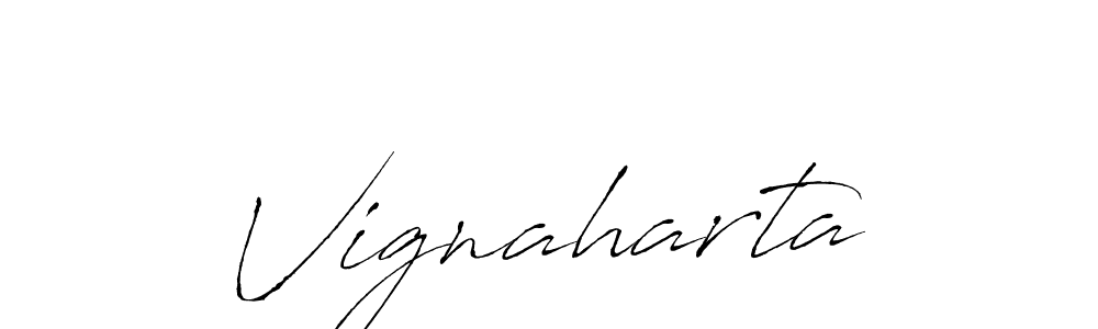 Create a beautiful signature design for name Vignaharta. With this signature (Antro_Vectra) fonts, you can make a handwritten signature for free. Vignaharta signature style 6 images and pictures png