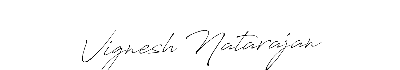 The best way (Antro_Vectra) to make a short signature is to pick only two or three words in your name. The name Vignesh Natarajan include a total of six letters. For converting this name. Vignesh Natarajan signature style 6 images and pictures png